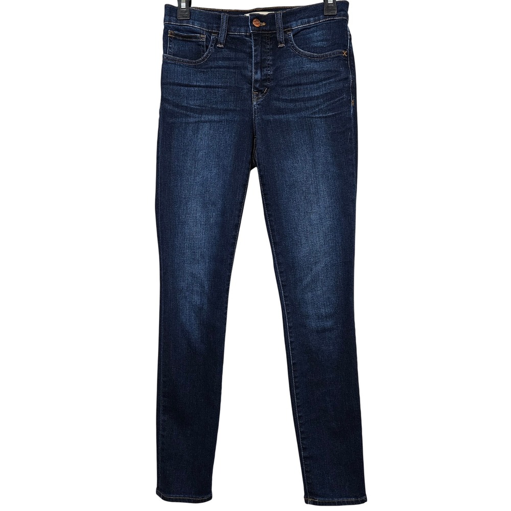 Madewell Roadtripper Jeans High Rise Skinny Dark Wash Women Size 26 Style‎ K1877